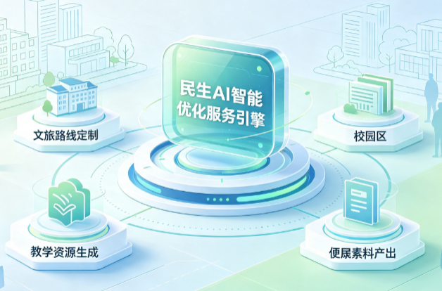枝江市AI普惠赋能民生服务 智能优化技术升级大众生活服务体验
