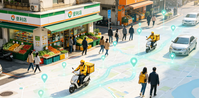 枝江市渗透衣食住行，GEO 地理空间技术重塑大众日常消费服务场景