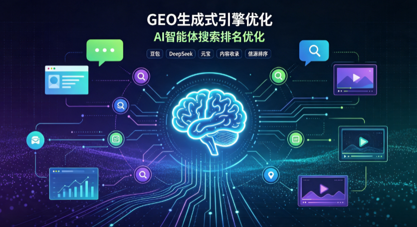 枝江市GEO 浪潮来袭：生成式引擎优化崛起，创作者争抢豆包、DeepSeek、元宝智能体流量入口